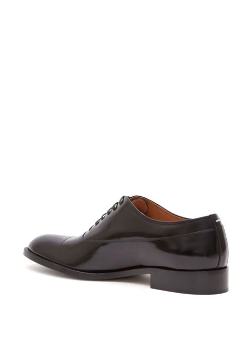 waxed leather Oxford shoes Maison Margiela | S37WQ0320P3827H8396